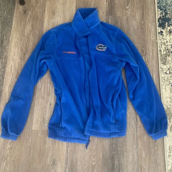 Blue Columbia Florida Gators Zip Up Jacket